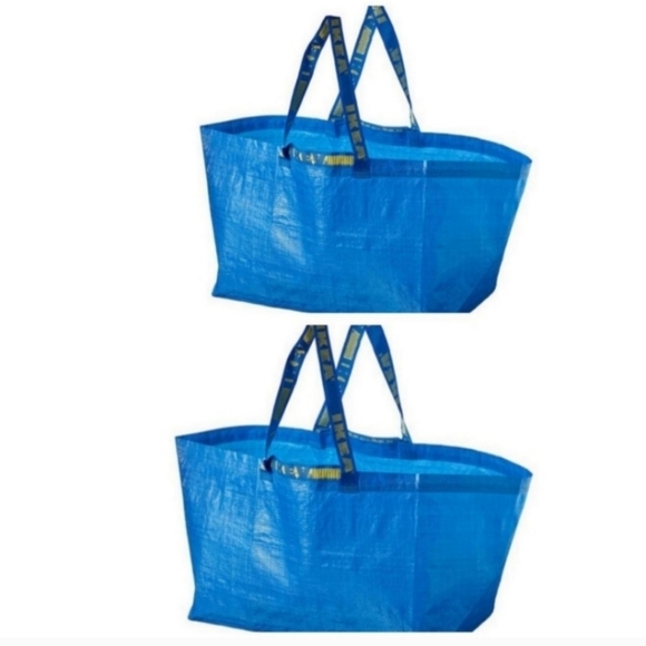 IKEA Bags 2 Ikea Large Shopping Bag 9gl Poshmark